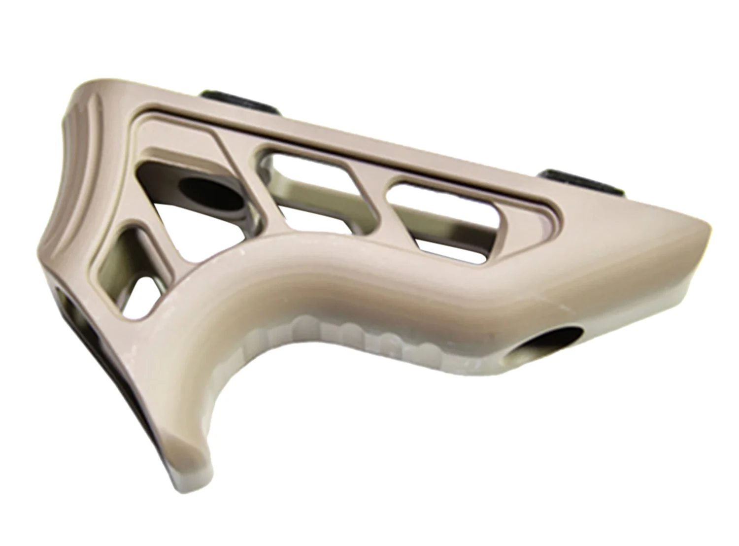 Timber Creek Outdoors MEMAFGFDE Enforcer Mini Angled Foregrip Flat Dark Earth Billet Aluminum