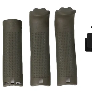 Glock 39843 Backstrap/Beavertail Set Battlefield Green Polymer
