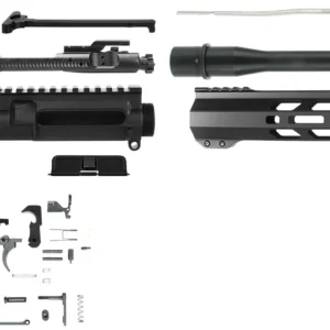 TacFire SSPK556LPK10 Pistol Kit 5.56x45mm NATO AR-Pistol Platform Black Steel