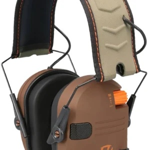 Walker's GWPRSEMLEB Razor Slim Electronic Muff 23 dB Over the Head