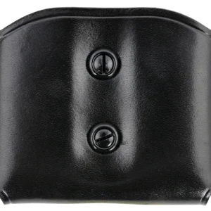 Galco DMC22B DMC Mag Carrier Double Black Leather Belt Loop Belts 1.50-1.75" Wide Compatible w/ Glock 35 Ambidextrous Hand