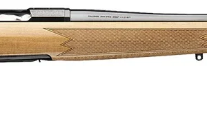 Browning 036080282 X-Bolt 2 Medallion 6.5 Creedmoor 4+1 22" Blue Polished Threaded Barrel & Drilled & Tapped Carbon Steel Receiver, Fixed Gloss AAAA Maple Wood Stock, Radial Muzzle Brake