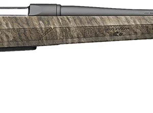 Browning 035841211 AB3 243 Win 4+1 22" Matte Blued Threaded Sporter Barrel, Matte Blued Drilled & Tapped Steel Receiver, Fixed w/Textured Grip Panels Mossy Oak Bottomland Composite Stock