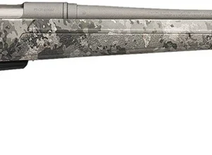 Winchester Repeating Arms 535800289 XPR Extreme 6.5 Creedmoor 3+1 22" Tungsten Cerakote Fluted Threaded Barrel & Drilled & Tapped Steel Receiver, Fixed TrueTimber VSX Synthetic Stock