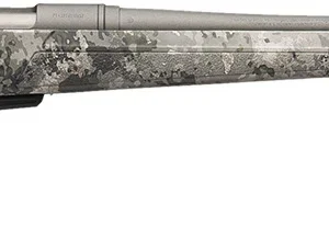 Winchester Repeating Arms 535800299 XPR Extreme 308 Win 3+1 24" Tungsten Cerakote Fluted Threaded Barrel & Drilled & Tapped Steel Receiver, Fixed TrueTimber VSX Synthetic Stock