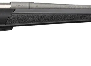 Winchester Repeating Arms 535801208 XPR Extreme 223 Rem 5+1 22" Tungsten Cerakote Fluted Threaded Barrel & Drilled & Tapped Steel Receiver, Fixed Black Synthetic Stock