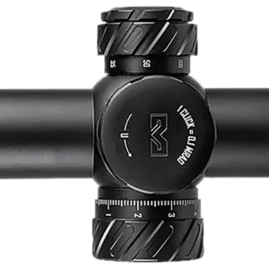 Meprolight USA 901246703 MVO Matte Black Anodized 3-18x44mm, 34mm Tube, Illuminated M3 MRAD Etched Green/Red Reticle
