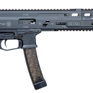 Grand Power 810091157961 Stribog SP9A1 9mm Luger Picatinny Rail, Black Polymer Grip