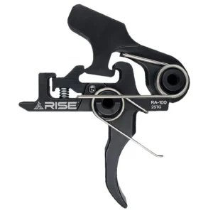 Rise Armament RA100BLK RA-100 Trigger Black Nitride Curved Fits AR-Platform