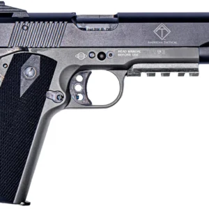ATI GERG1911ADOPGR GSG 1911 22 LR 10+1 5" Black Steel Barrel, Black Parkerized Serrated Slide, Gray Polymer Grip