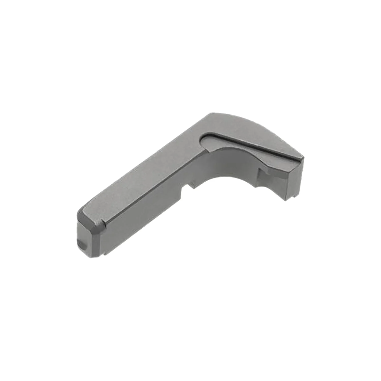 Tyrant CNC TDG3EMRGEXG Extended Magazine Release Glock Gen3 Grey Aluminum
