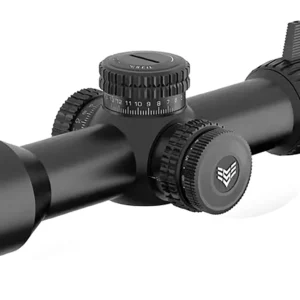 Swampfox Optics TWK52556-3M Warhawk Black 5-25x56mm 34mm Tube Sharpshooter MOA Reticle