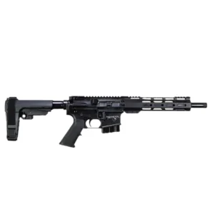 Alexander Arms PHI65ST Highlander 6.5 Grendel 10+1 11" Black Fluted Threaded Barrel, Black Anodized Picatinny Rail Receiver, Polymer SBA Tactical Brace, Black A2 Grip