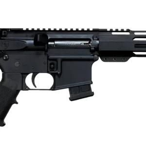 Alexander Arms PHI17NB Highlander 17 HMR 10+1 11" Black Fluted Threaded Barrel, Black Anodized Picatinny Rail Receiver, Black A2 Grip
