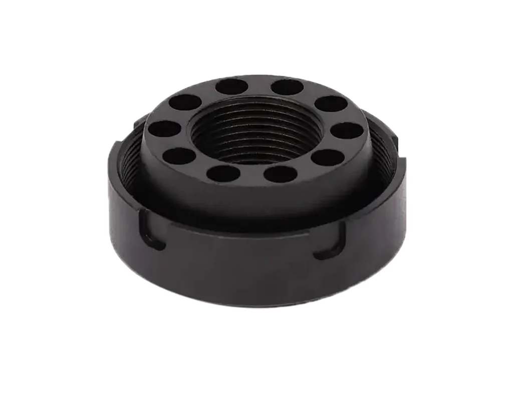 SilencerCo AC4741 Charlie Direct Thread Mount Fits 11/16"x24 Stainless Steel Oxide Black