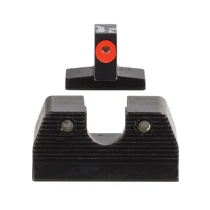 Trijicon 600891 HD XR Night Sight Set Green Tritium/Orange Outline Front, Green Tritium Rear, Black Frame, Fits FN FNP/FNX