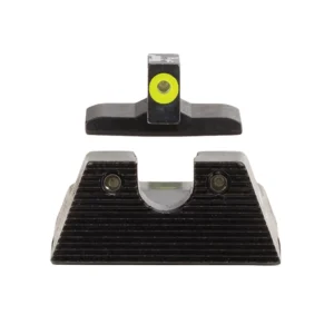 Trijicon 600895 HD XR Night Sight Set Green Tritium/Yellow Outline Front, Green Tritium Rear, Black Frame, Fits H&K VP9/45C/45C Tactical/P30/P30L/P30SK
