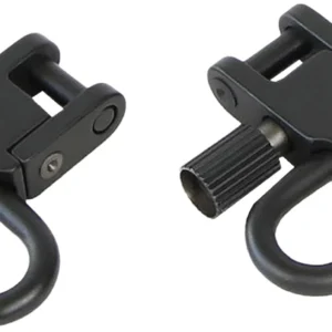 Bulldog BD880 Deluxe Locking Swivel Set Black 1" Steel