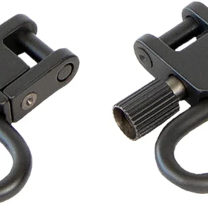 Bulldog BD882 Deluxe Locking Swivel Set Black 1.25" Steel
