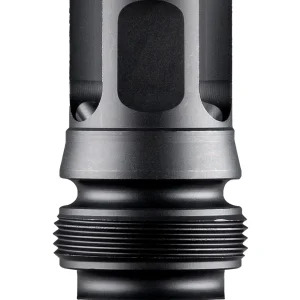 Dead Air DA130 Xeno 3-Prong Flash Hider Black Nitride 4140 HT Alloy Steel 5/8"x24 Threads 1.96" OAL 9mm