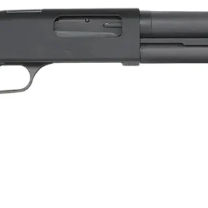 Mossberg 50799 590A1 12 Gauge Pump 3" 6+1 18.50" Black Parkerized Heavy Walled Barrel, M-LOK Forend, Black Parkerized Steel Drilled & Tapped Receiver, Fixed Black Synthetic Stock, Cylinder Bore Choke