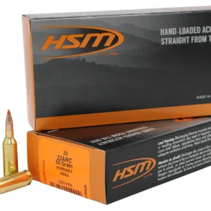 HSM 22ARC2N Varmint 22ARC 55gr V-Max 20 Per Box/25 Case