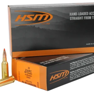 HSM 22ARC3N Varmint 22ARC 60gr V-Max 20 Per Box/25 Case