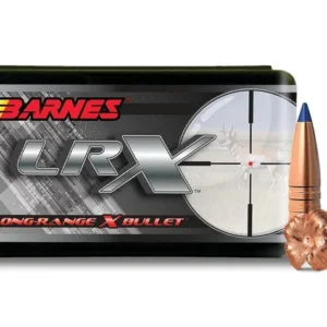 Barnes Bullets 32472 25Cal 117gr LRX Boat Tail 50 Per Box/10 Case