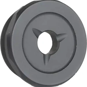 Jk Armament JK155LTEC30 LT Flash Reducer End Cap 30Cal Fits Aluminum Hard Anodized Black