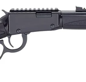 Henry H001XR22M X Model 22 WMR 10+1 16.50" Blued Threaded Barrel, Blued Aluminum Receiver w/Picatinny Rail, Black Fixed w/Pistol Grip Synthetic Stock