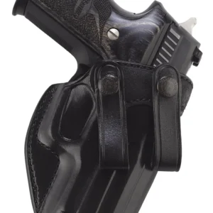 Galco SUM822B Summer Comfort IWB Black Leather Belt Loop Fits Sig P320 Compact Fits Beretta APX Fits Sig M18 Right Hand