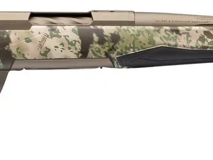 Browning 036139294 X-Bolt 2 Speed SPR Full Size 6.5 PRC 3+1 20" Smoked Bronze Cerakote Fluted Threaded Barrel, Smoked Bronze Cerakote Steel Drilled & Tapped Receiver, Kryptek Obskura Transitional Camo