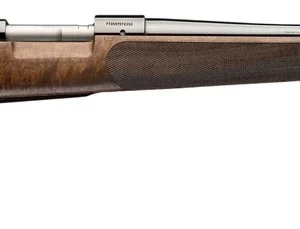 Winchester Repeating Arms 535248229 Model 70 Super Grade 264 Win Mag 3+1 26" Blue Polished Target Crown Barrel, Blue Polished Steel Drilled & Tapped Receiver, Gloss AAA Claro Walnut Fixed Stock, Right