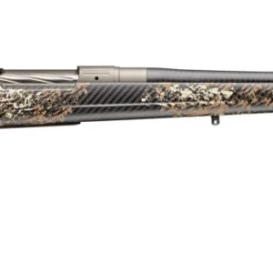Bergara Rifles BPR38-7REM Premier Cima Pro 7mm Rem Mag 3+1 Carbon Fiber CURE Threaded Barrel, Titanium Cerakote Stainless Steel Drilled & Tapped Receiver, Fixed Carbon Fiber w/Brown & Tan Sponge Accen