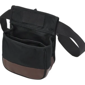 USP P23010 DIVIDED SHELL POUCH BLK/BRN
