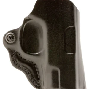 DeSantis Gunhide 019BA37Z0 Mini Scabbard OWB Black Leather Belt Slide Fits Sig P938 Right Hand