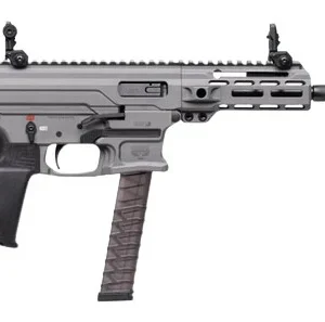 Panzer Arms PAARP9PCCTG ARP9 9mm Luger 33+1 6.50" Black Barrel, Tactical Gray Aluminum Receiver w/Picatinny Rail, Rear Picatinny Rail, Black Polymer Grip, Ambidextrous