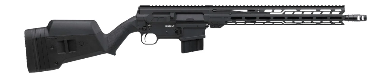 CMMG 34A670FAB Dissent BR4 338 ARC 10+1 16.10" Black Nitride Threaded Barrel, Black Armor Cerakote Aluminum Receiver w/Picatinny Rail, M-LOK Handguard, Magpul SGA 870 Black Synthetic Stock