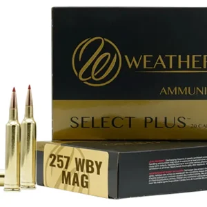 Weatherby B257100TTSX Select Plus 257WthbyMag 100gr Barnes Tipped TSX Lead Free 20 Per Box/10 Case
