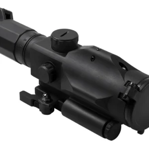 NcStar VSRTP3940GV3 SRT Gen 3 Black Hardcoat Anodized 3-9x40mm Illuminated P4 Sniper Reticle Green Laser