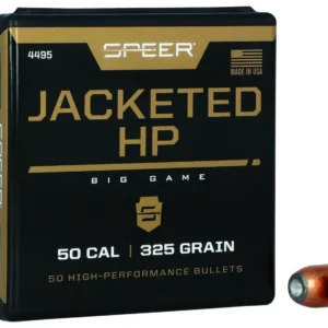Speer 4495 Handgun 50Cal 325gr Jacketed Hollow Point 50 Per Box/5 Case