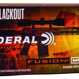 Federal F300BMSR2 Fusion MSR 300Blackout 150gr Bonded Soft Point 20 Per Box/10 Case
