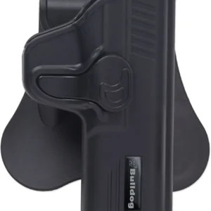 Bulldog RRG27 Rapid Release OWB Black Polymer Paddle Compatible w/Glock 26/27/33 Right Hand