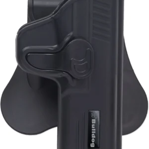 Bulldog RR1911 Rapid Release OWB Black Polymer Paddle Fits 1911 Fits 5" Barrel Right Hand