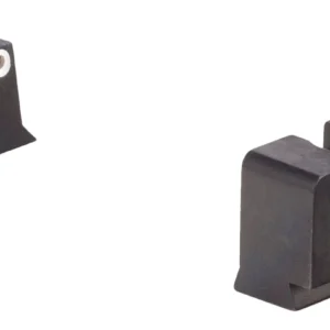 Trijicon 600921 Suppressor/Optic Height Sights Green/Tritium White Outline Front Sight-Green/Tritium White Outline Rear Sight Springfield Armory XD/XD-M/XD Mod.2