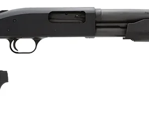 Mossberg 50521 500 Special Purpose 12 Gauge 5+1 3" 18" Barrel, Parkerized Finish, Aluminum Receiver, Synthetic Stock, Accu-Set Chokes, Includes Exclusive Pistol Grip Kit