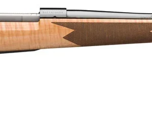 Winchester Repeating Arms 535218229 Model 70 Super Grade 264 Win Mag Caliber with 3+1 Capacity, 26" Barrel, High Polished Blued Metal Finish & Gloss AAA Maple Stock Right Hand (Full Size)