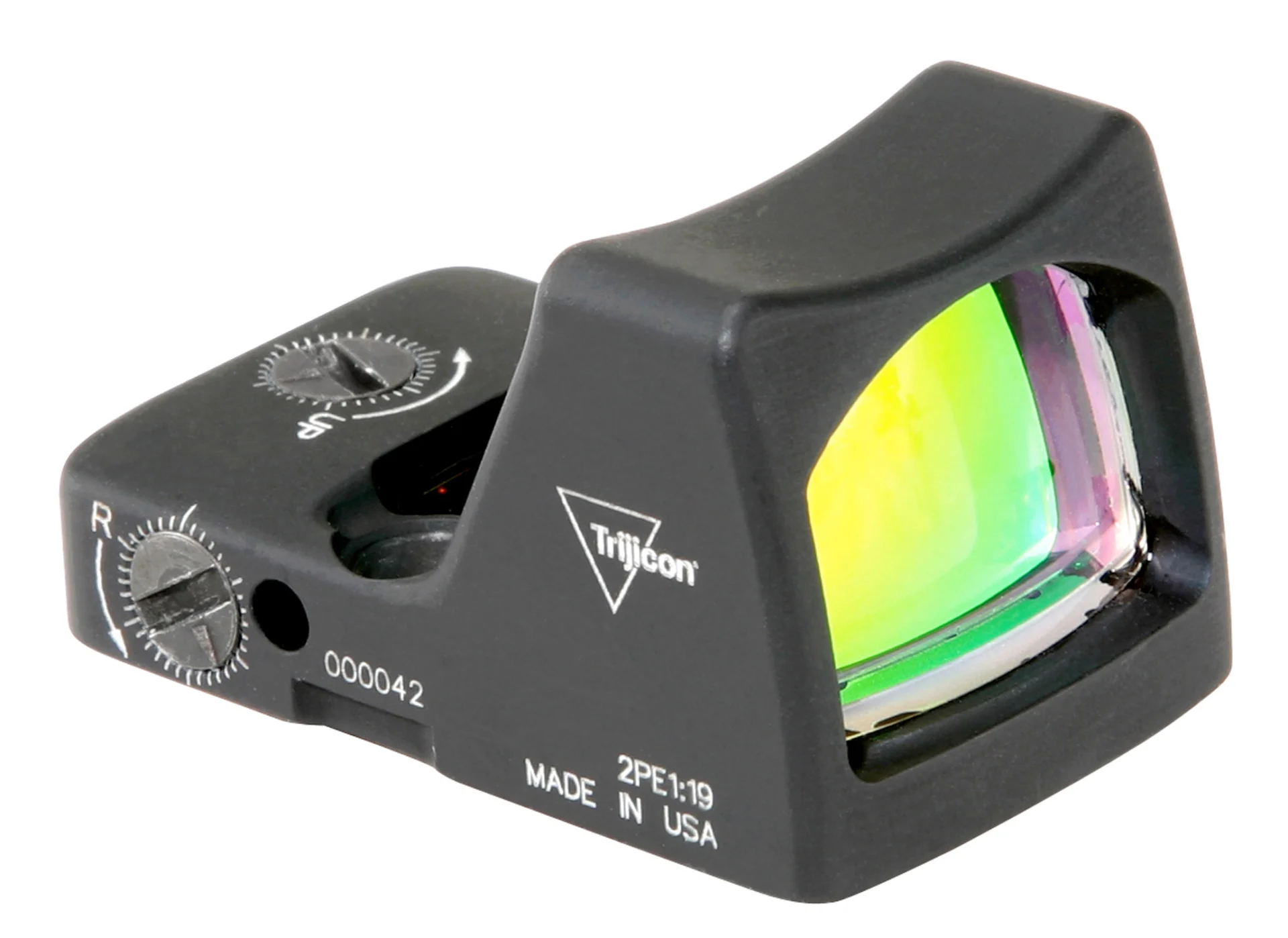 Trijicon 700600 RMR Type 2 Matte Black 1 x 0.87" x 0.63" 3.25 MOA Red Dot