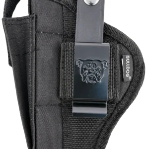 Bulldog FSN7 Extreme OWB Black Nylon Belt Loop/Clip Fits S&W M&P/2-4" Standard Auto/Glock 19 Ambidextrous