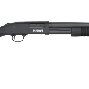 MOSSBERG 590S TACT 12/18.5 9+1 BL/SY OR
